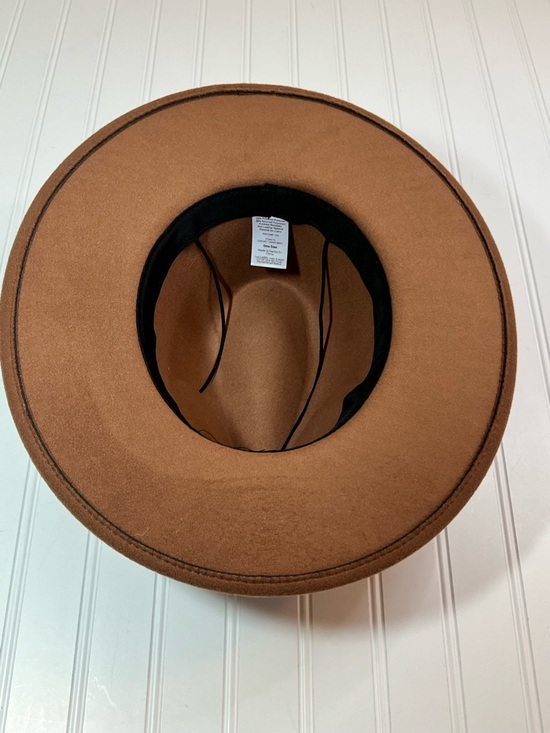 Western Boho Hat Women\'s Brown Felt Hat Handmade main image 7